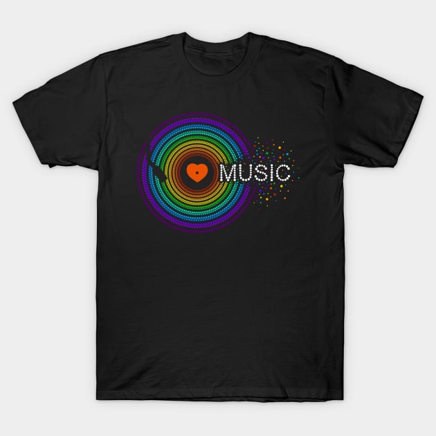 I love music T-Shirt by Razym